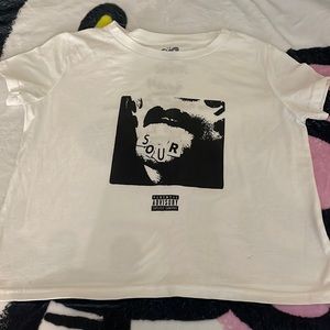 Olivia Rodrigo SOUR crop top size medium